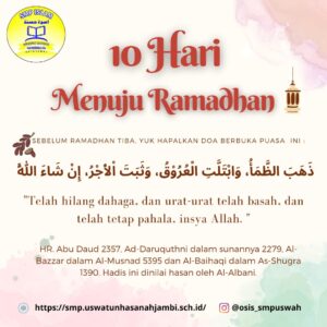 🎊 10 𝗛𝗮𝗿𝗶 𝗠𝗲𝗻𝘂𝗷𝘂 𝗥𝗮𝗺𝗮𝗱𝗵𝗮𝗻 🎊